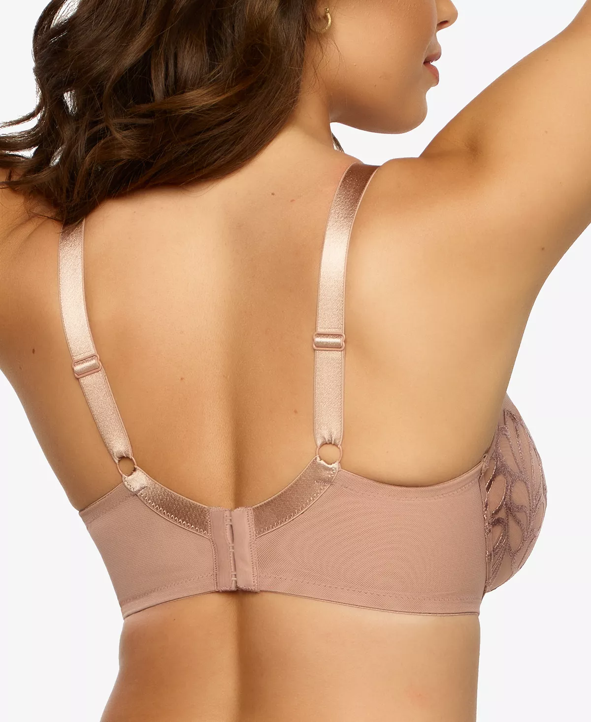 PARAMOUR Women's Lotus Embroidered Unlined Underwire Bra 4 PARAMOUR Women's Lotus Embroidered Unlined Underwire Bra - Image 4