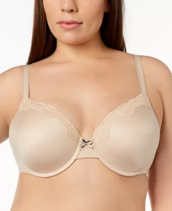 Maidenform Comfort Devotion Extra Coverage Lace Shaping Underwire Bra 9404 -White Mark Shop 19996392 fpx