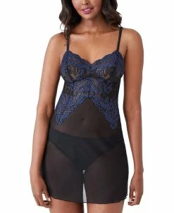 Wacoal Instant Icon Sheer Chemise Lingerie Nightgown 814322