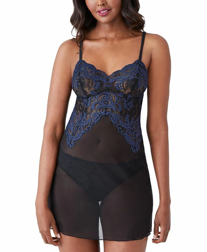 Wacoal Instant Icon Sheer Chemise Lingerie Nightgown 814322 1 Wacoal Instant Icon Sheer Chemise Lingerie Nightgown 814322