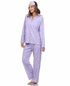 White Mark Omen's Pajama Set, 3-Piece -White Mark Shop 20143964 fpx