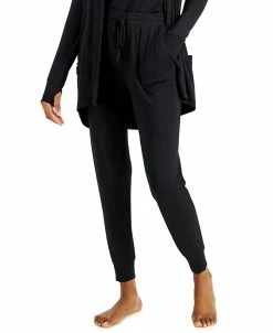Alfani Super Soft Solid Jogger Pajama Pants, Created For Macy's