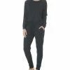 Splendid Women's Hacci Long Sleeve Pajama Set