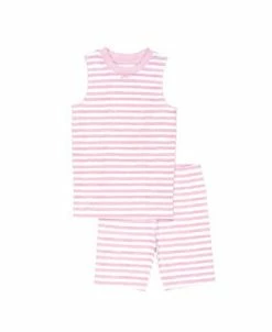 Alternative view of Pajamas For Peace Tal Stripe Baby Boys And Girls 2-Piece Pajama Set