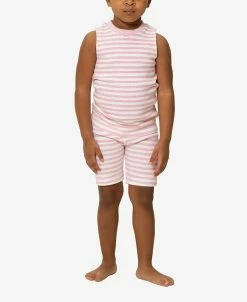 Pajamas For Peace Tal Stripe Baby Boys And Girls 2-Piece Pajama Set
