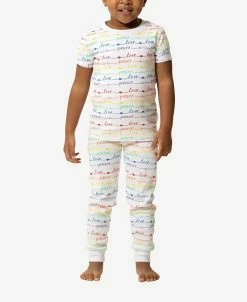 Pajamas For Peace And Love Baby Boys And Girls 2-Piece Pajama Set