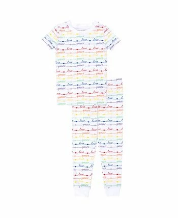 Pajamas For Peace And Love Toddler Boys And Girls 2-Piece Pajama Set 2 Pajamas For Peace And Love Toddler Boys And Girls 2-Piece Pajama Set - Image 2