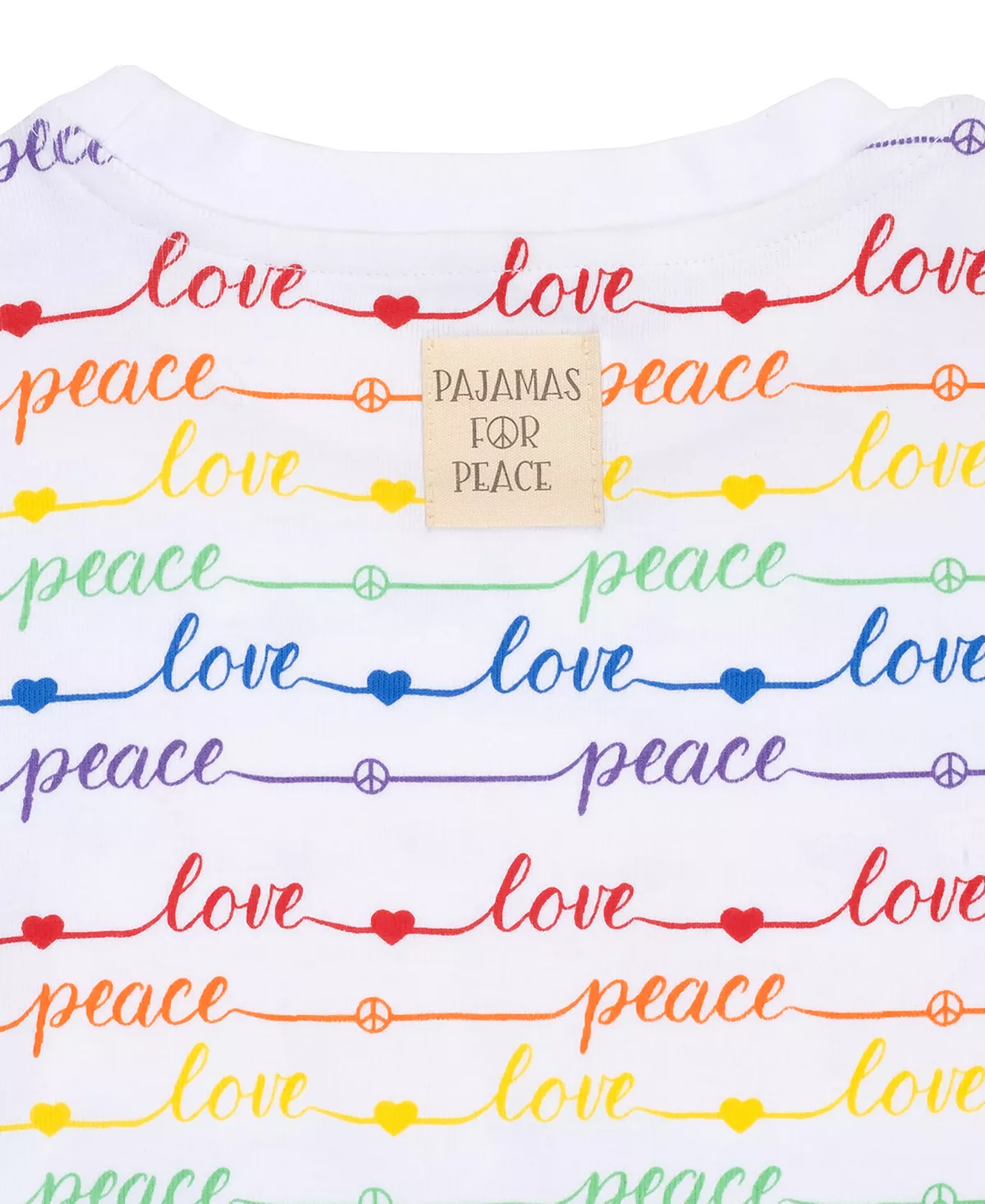 Pajamas For Peace And Love Toddler Boys And Girls 2-Piece Pajama Set 3 Pajamas For Peace And Love Toddler Boys And Girls 2-Piece Pajama Set - Image 3