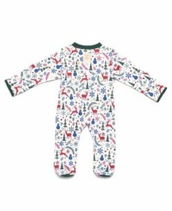 Pajamas For Peace Christmas Peace Baby Boys And Girls Coveralls 5 Pajamas For Peace Christmas Peace Baby Boys And Girls Coveralls -White Mark Shop 20346034 fpx