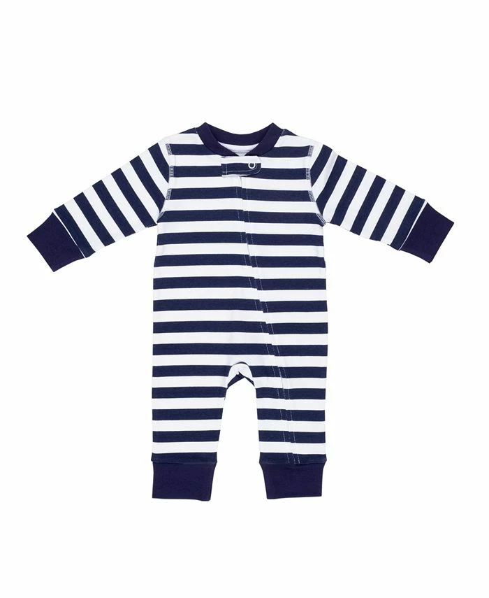 Pajamas For Peace Nautical Stripe Baby Boys And Girls Coveralls 1 Pajamas For Peace Nautical Stripe Baby Boys And Girls Coveralls