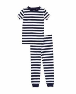 Alternative view of Pajamas For Peace Nautical Stripe Little Boys And Girls 2-Piece Pajama Set