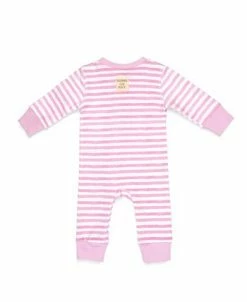 Alternative view of Pajamas For Peace Tal Stripe Baby Boys And Girls Coveralls