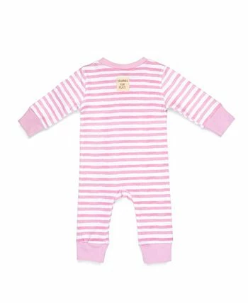 Pajamas For Peace Tal Stripe Baby Boys And Girls Coveralls 2 Pajamas For Peace Tal Stripe Baby Boys And Girls Coveralls - Image 2