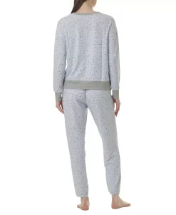 Splendid Women's Westport Long Sleeve Pajama Set 14 Splendid Women's Westport Long Sleeve Pajama Set -White Mark Shop 20360025 fpx