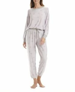 Splendid Women's Westport Long Sleeve Pajama Set 10 Splendid Women's Westport Long Sleeve Pajama Set -White Mark Shop 20360031 fpx