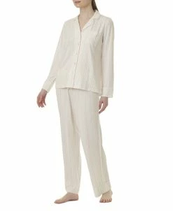 Splendid Women's Pillow Soft Long Sleeve Pajama Set -White Mark Shop 20360092 fpx