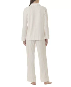 Splendid Women's Pillow Soft Long Sleeve Pajama Set -White Mark Shop 20360095 fpx