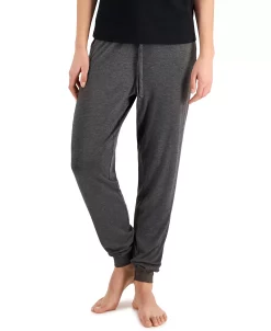 Jenni Printed Jogger Pajama Pants, Created For Macy's -White Mark Shop 20382835 fpx