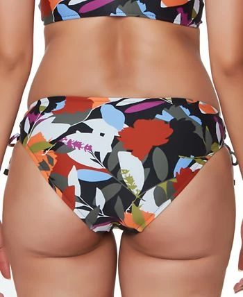 Bar III Printed Side-Shirred Hipster Bottoms, Created For Macy's 2 Bar III Printed Side-Shirred Hipster Bottoms, Created For Macy's - Image 2