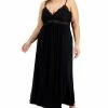 INC International Concepts Plus Size Lace Cup Long Nightgown, Created For Macy's