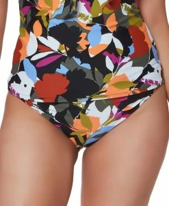 Bar III Floral Flirt Printed Hipster Bikini Bottoms, Created For Macy's