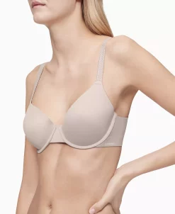 Calvin Klein Women's Liquid Touch Lightly Lined Perfect Coverage Bra QF4082 12 Calvin Klein Women's Liquid Touch Lightly Lined Perfect Coverage Bra QF4082 -White Mark Shop 20588528 fpx