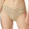 Michael Kors Gathered-Waist Euro Bikini Bottom