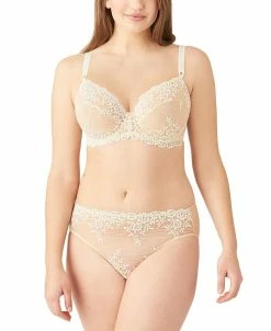 Wacoal Embrace Lace Underwire Bra 65191, Up To DDD Cup -White Mark Shop 20700059 fpx