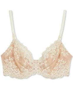 Wacoal Embrace Lace Underwire Bra 65191, Up To DDD Cup -White Mark Shop 20700060 fpx
