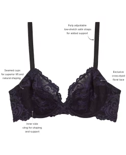 Wacoal Men's Instant Icon Underwire Bra 851322 17 Wacoal Men's Instant Icon Underwire Bra 851322 -White Mark Shop 20700649 fpx