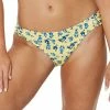Jessica Simpson Floral Delight Side-Shirred Hipster Bikini Bottoms