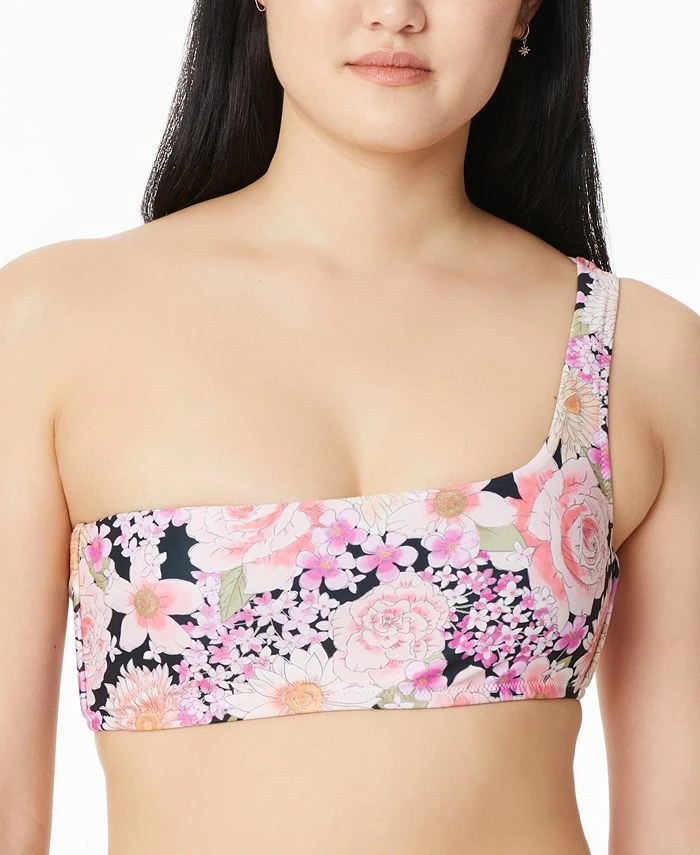 Sanctuary Petal Pusher One-Shoulder Bikini Top 1 Sanctuary Petal Pusher One-Shoulder Bikini Top