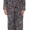 Sanctuary Cotton Stay Cool Leopard Slit-Side Elastic-Waistband Pants Cover-Up
