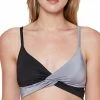 Sanctuary Flow Solids Twist Crop Bikini Top
