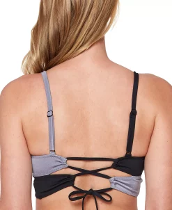 Sanctuary Flow Solids Twist Crop Bikini Top 4 Sanctuary Flow Solids Twist Crop Bikini Top -White Mark Shop 20745042 fpx