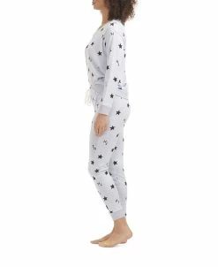 Tommy Hilfiger Women's Hacci Printed Pajama Pullover Pant Set 14 Tommy Hilfiger Women's Hacci Printed Pajama Pullover Pant Set -White Mark Shop 20768509 fpx