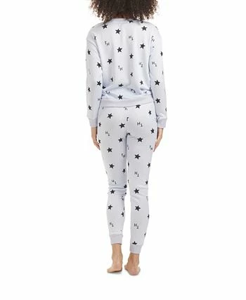 Tommy Hilfiger Women's Hacci Printed Pajama Pullover Pant Set 6 Tommy Hilfiger Women's Hacci Printed Pajama Pullover Pant Set - Image 6