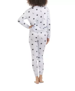 Tommy Hilfiger Women's Hacci Printed Pajama Pullover Pant Set 17 Tommy Hilfiger Women's Hacci Printed Pajama Pullover Pant Set -White Mark Shop 20768533 fpx
