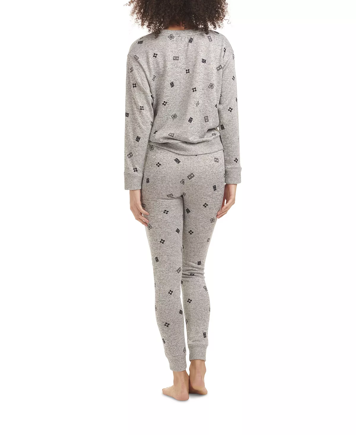 Tommy Hilfiger Women's Hacci Printed Pajama Pullover Pant Set 11 Tommy Hilfiger Women's Hacci Printed Pajama Pullover Pant Set - Image 11