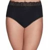 Vanity Fair® Lattering Lace Stretch Brief Underwear 13281, Also Available In Extended Sizes