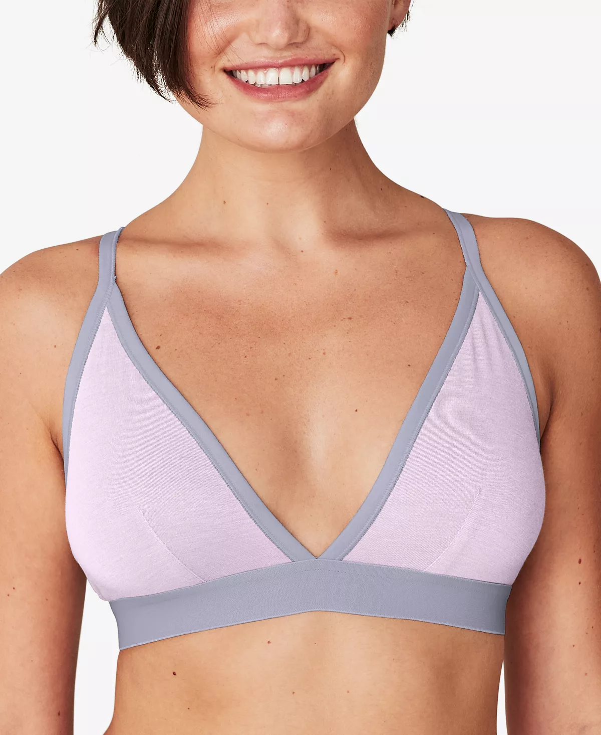 Maidenform Naturally Soft Triangle Bralette DMSSTB 1 Maidenform Naturally Soft Triangle Bralette DMSSTB