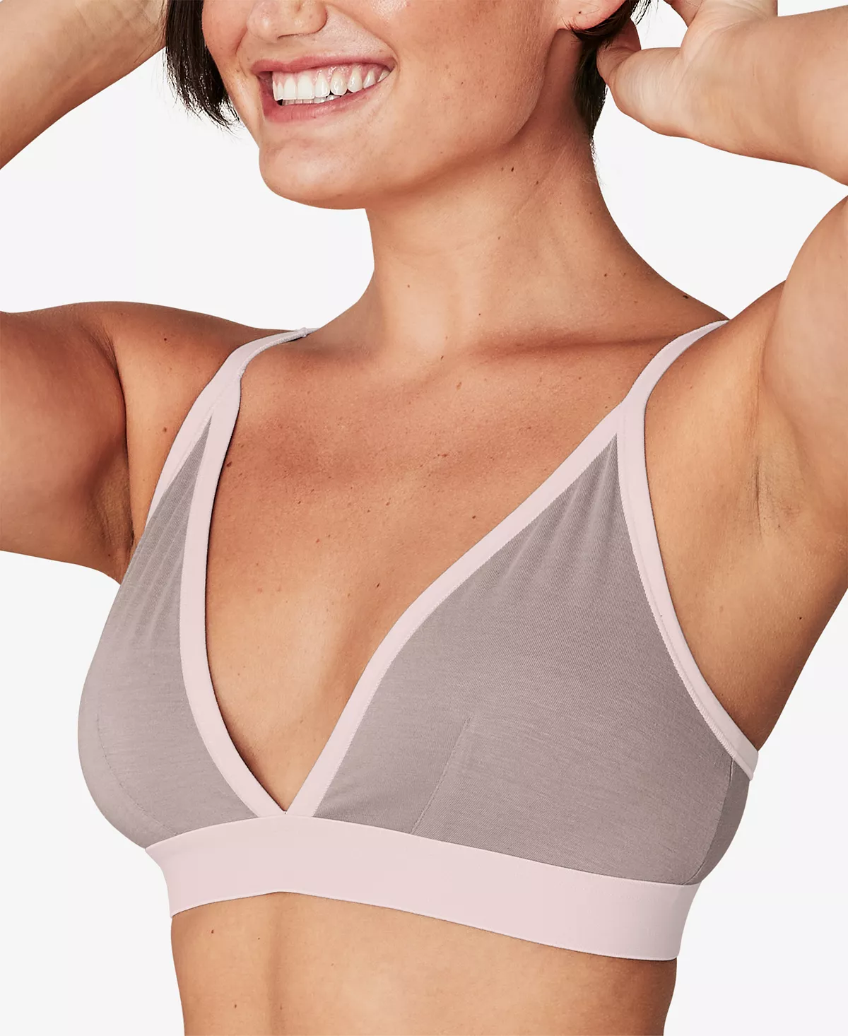 Maidenform Naturally Soft Triangle Bralette DMSSTB 4 Maidenform Naturally Soft Triangle Bralette DMSSTB - Image 4