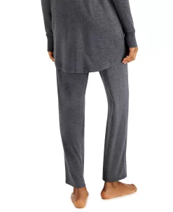 Alfani Super Soft Open-Leg Lounge Pants, Created For Macy's 7 Alfani Super Soft Open-Leg Lounge Pants, Created For Macy's -White Mark Shop 21002589 fpx