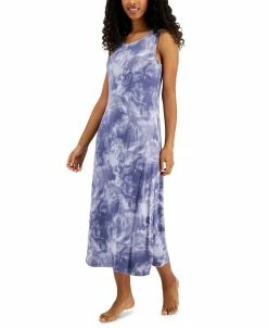 Alfani Women's Sleeveless Crewneck Nightgown, Created For Macy's