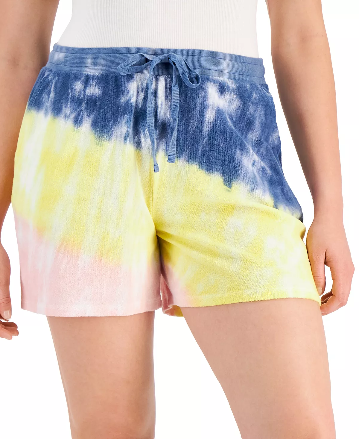 Style & Co Women's French Terry Shorts, Created For Macy's 3 Style & Co Women's French Terry Shorts, Created For Macy's - Image 3
