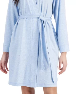 Charter Club French Terry Wrap Robe, Created For Macy's -White Mark Shop 21092795 fpx