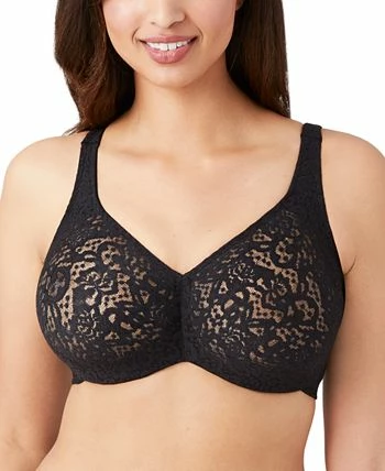 Wacoal Full Figure Halo Lace Bra 65547 2 Wacoal Full Figure Halo Lace Bra 65547 - Image 2