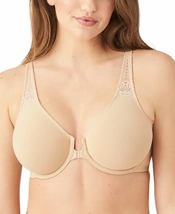 Wacoal Men's Soft Embrace Lace Detail Front-Close Bra 851311 5 Wacoal Men's Soft Embrace Lace Detail Front-Close Bra 851311 - Image 5