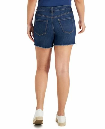 Style & Co Women's Distressed Frayed-Hem Shorts, Created For Macy's 2 Style & Co Women's Distressed Frayed-Hem Shorts, Created For Macy's - Image 2