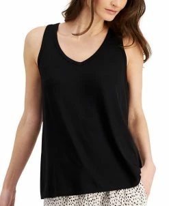Alfani Solid Essential Sleep Tank Top, Created For Macy's